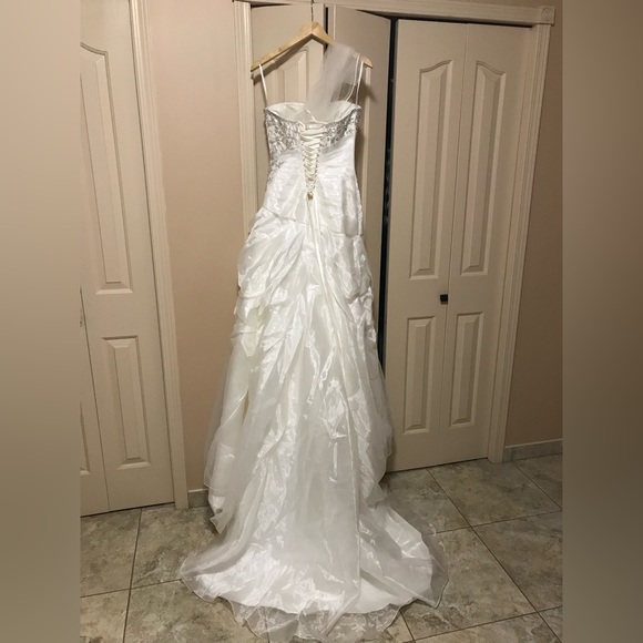Beautiful Clean Wedding Dress - Picture 4 of 11
